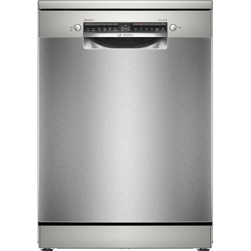 Bosch Serie 4 SMS4ECI28E Lavastoviglie da libera installazione 14 coperti Acciaio spazzolato anti-impronta Classe A