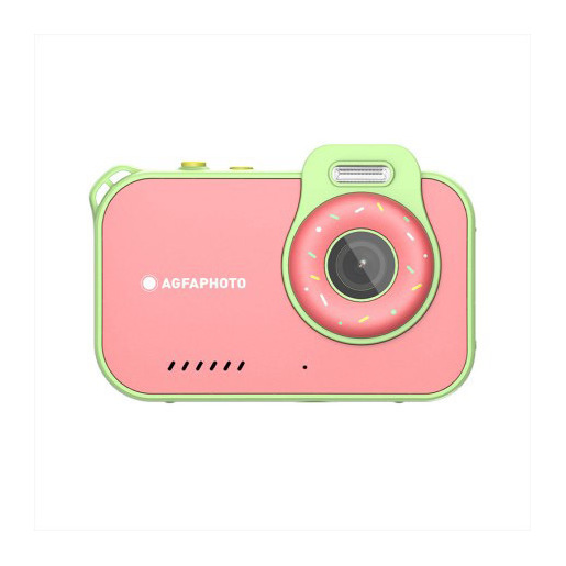 AgfaPhoto Compact ARKCW2RD fotocamera digitale Fotocamera compatta 12 MP CMOS Verde, Rosso