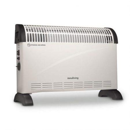 Innoliving INN-578 stufetta elettrica Interno Nero, Bianco 2000 W Stufa elettrica a convezione