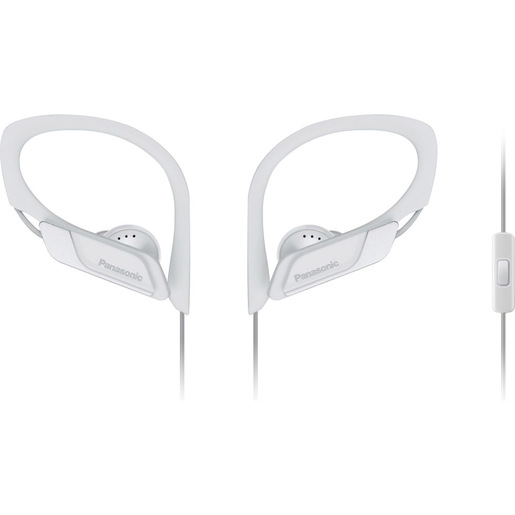Panasonic Cuffie Sportive - Auricolare, IPX2, bianco