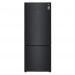 LG GBB569MCAMN Frigorifero combinato 70cm, Classe E, 462L, Wi-Fi, No frost, Nero