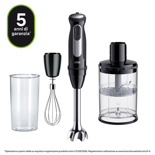 api-rest-00ed29448a7522f610cac04d7b9ea7e0-assets-aa04e9360616006a913d0710a260c38e-preview-sgmConversionBaseFormat-sgmEbayProductFormat Braun MultiQuick 5 MQ55.254MBK 0,5 L Frullatore ad immersione 1000 W Nero, Acciaio inox