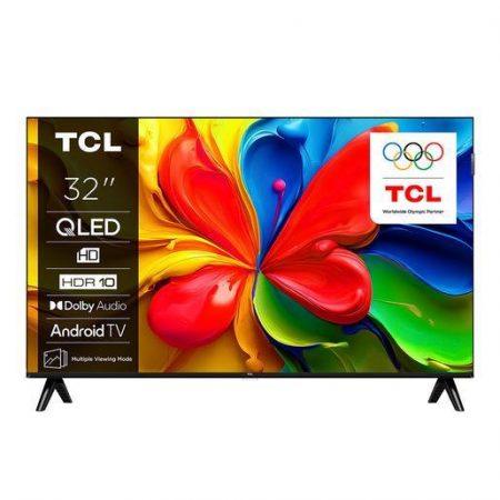 TCL Serie Smart TV HD QLED 32” 32S4K, Dolby Audio, HDR10, Android TV