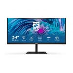 Philips E Line 346E2CUAE/00 Monitor PC 86,4 cm (34'') 3440 x 1440 Pixel Wide Quad HD+ LCD Nero