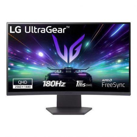 LG Monitor Gaming UltraGear 27GS60QN da 27'' Quad HD Curvo 1ms 180Hz