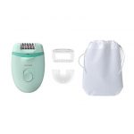 Philips Satinelle Essential Epilatore compatto con filo e Opti-light