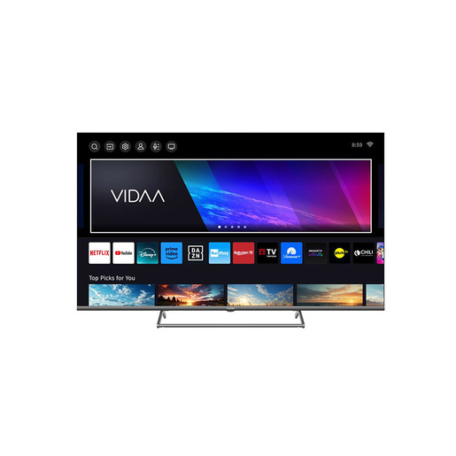 IOPLEE IOP55QVDA TV 139,7 cm (55'') 4K Ultra HD Smart TV Wi-Fi Grigio 250 cd/m²