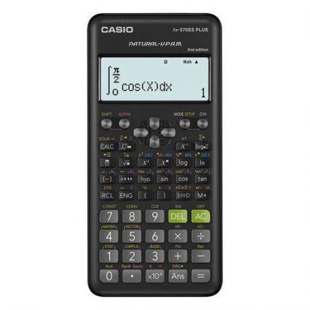 Casio FX-570ES PLUS-2 calcolatrice scientifica, 417 funzioni, display naturale e alimentazione a batteria