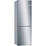 Bosch Serie 6 KGE36ALCA Frigorifero Combinato da libera installazione 186 x 60 cm Metal look Classe C