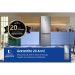 Samsung RB34C775CS9 frigorifero Combinato EcoFlex AI 1.85m 344L Libera installazione con congelatore Wifi 1,85m 344 L con rivestimento in acciaio inox Cl