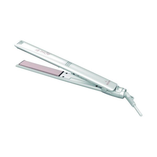 GA.MA Piastra Elegance Lino: piastra ideale per capelli secchi e sfibrati, Tecnologia Olio Attivo che ristruttura la fibra del capello, Anti Crespo, T