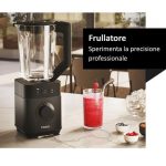 Haier I-Master Series 5 Frullatore I-Master Serie 5 Obsidian grey, 6 lame in acciaio inox, Caraffa in vetro da 2 L, 3 programmi preimpostati, Personal Ju
