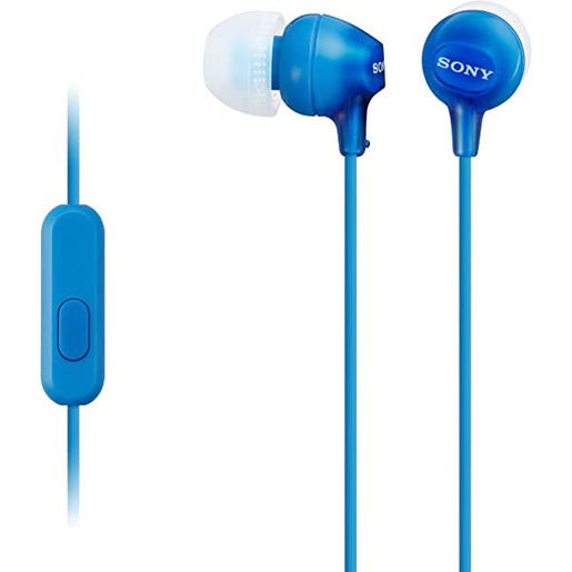 Sony MDR-EX15AP Auricolare Cablato In-ear Musica e Chiamate Blu