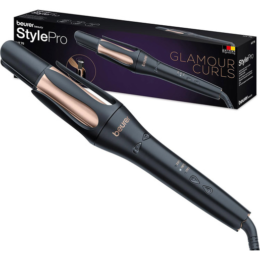 api-rest-00ed29448a7522f610cac04d7b9ea7e0-assets-c5a6476e74568523fd1dc445decb21da-preview-sgmConversionBaseFormat-sgmEbayProductFormat Beurer HT 75 Arricciacapelli Automatico, Styler Leggero, Compatto per Ricci Naturali, Uscita a Ioni Quadrupla che Dona un Effetto Lucente, 3 Livelli d