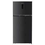 Electroline TME640NV4KE3 frigorifero con congelatore Libera installazione E Nero, Acciaio inox