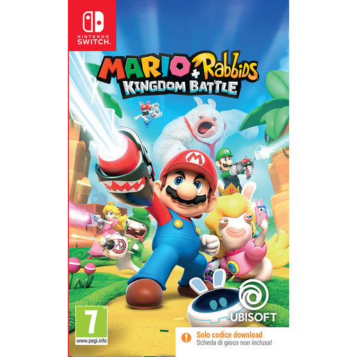 Mario + Rabbids Kingdom Battle, Code in Box