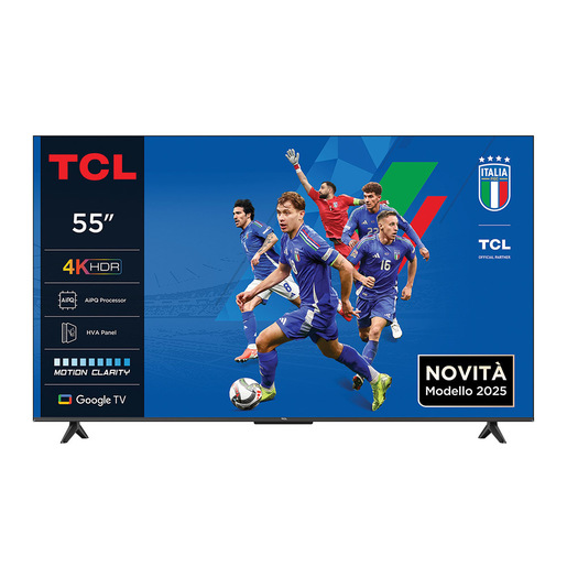 TCL P6K Serie Smart TV 4K Ultra HD 55'' 55P6K, Dolby Audio, HDR10+, Google TV