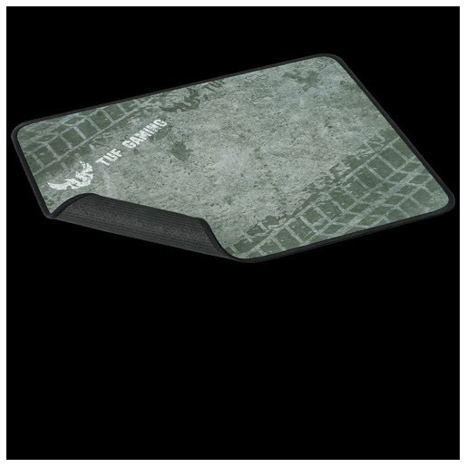 ASUS TUF Gaming P3 Tappetino per mouse per gioco da computer Nero, Verde, Grigio