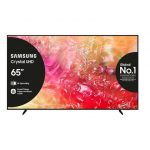 Samsung TV Crystal UHD 4K 65'' UE65DU7170UXZT Smart TV Wi-Fi Black 2024, Processore Crystal 4K, 4K Upscaling, Slim Look Design, OTS Lite