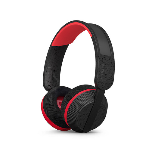 Philips 6000 series TAA6219BK/00 Cuffie Wireless A Padiglione MUSICA Bluetooth Nero, Rosso