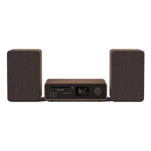 Pure Micro HiFi Classic Stereo Microsistema audio per la casa 50 W Nero, Noce