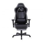 IOPLEE HC7009X sedia per videogioco Poltrona per gaming Seduta imbottita Nero, Grigio