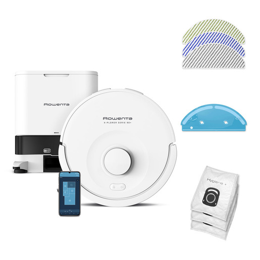 api-rest-00ed29448a7522f610cac04d7b9ea7e0-assets-fc1e7698bc69fb0f0a39e7f99f247617-preview-sgmConversionBaseFormat-sgmEbayProductFormat Rowenta X-PLORER Serie 90+ Robot Aspirapolvere, Modello Animal & Allergy, RR8797WH