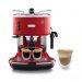 De’Longhi ICONA - Macchina da Caffè Manuale Espresso e Cappuccino, Polvere e Cialde ESE, 1.4L, 1100W, Rosso (ECO311.R)