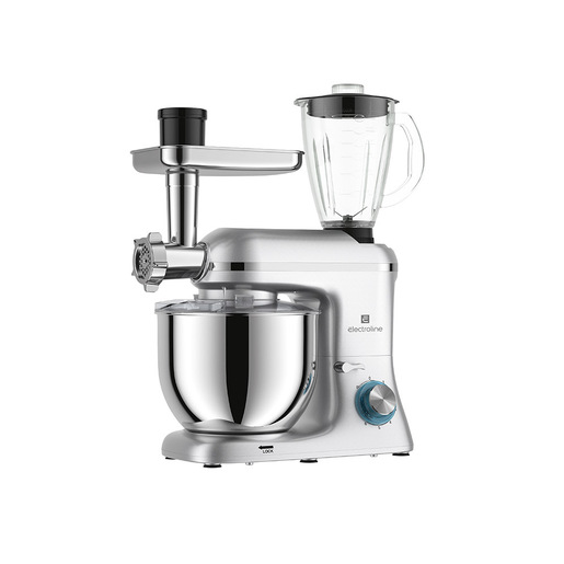 imm-6A - UNIEURO - IMPASTATRICE MULTIFUNZIONE - ELNEXTSTANDMIXER Electroline ELNEXTSTANDMIXER390G robot da cucina 2000 W 7 L Argento