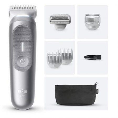Braun Series 7 BG7550 rrasoio corpo WetDry Grigio
