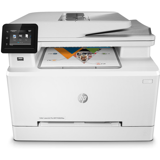 HP Color LaserJet Pro Stampante multifunzione M283fdw, Colore, Stampante per Stampa, copia, scansione, fax, stampa da porta USB frontale, scansione ve