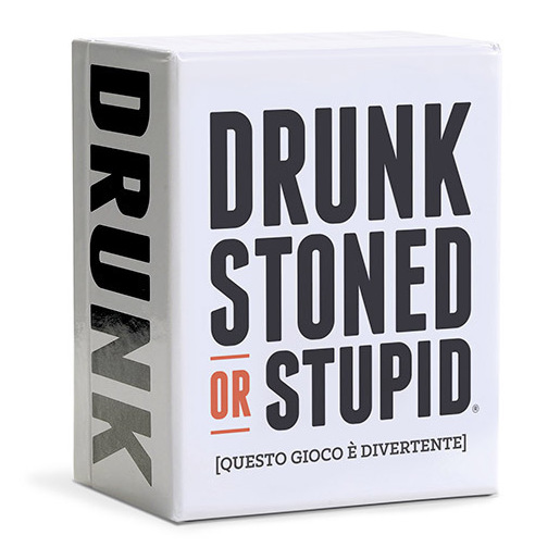 Asmodee Drunk Stoned or Stupid Gioco di carte per festa