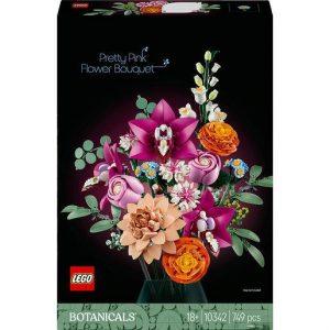 LEGO Bouquet di fiori rosa