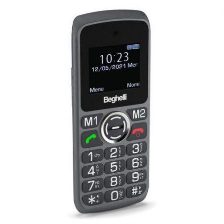 Beghelli Salvalavita Phone SLV10 4,5 cm (1.77'') 81 g Nero Telefono per anziani