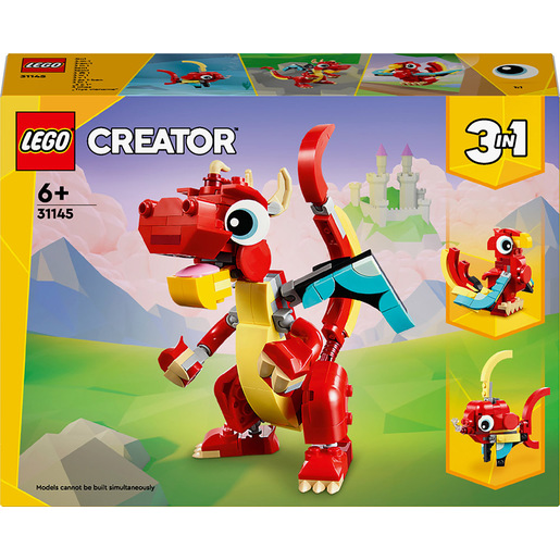 LEGO Drago rosso