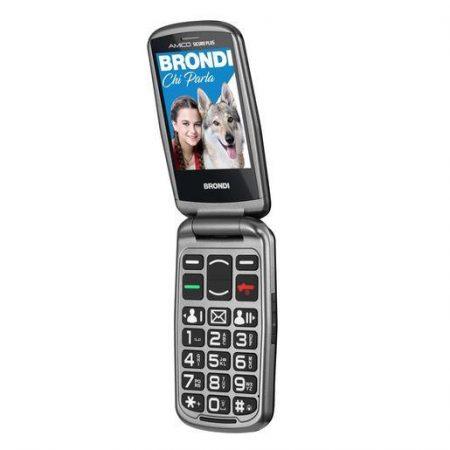 Brondi BRONDISICUROPL cellulare 7,11 cm (2.8'') 82 g Nero Telefono con fotocamera