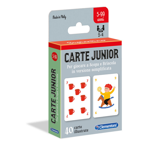 Clementoni Carte Junior Carta da gioco Apprendimento