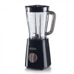 Ariete 576 Frullatore Breakfast, Frullatore, 500W, 4 lame in acciaio inox, 2 velocità + Funzione Pulse, Capacità 1,5 L, Piedini antiscivolo, Coperchio su