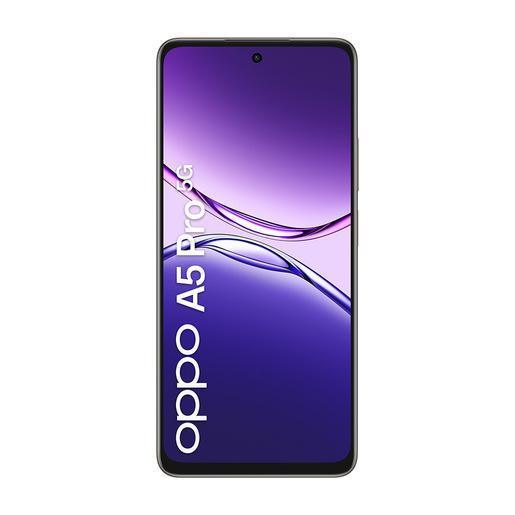 OPPO A5 Pro 5G Smartphone, Foto AI 50MP, Frontale 8MP, Display 6.67'' 120HZ LCD HD+, 5800mAh, RAM 8(Esp4GB/6GB/8GB)+ROM 256GB (esp1TB), IP69, [Versione I