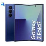 Samsung Galaxy Z Fold7 Smartphone AI, RAM 12GB, 256GB, Display 6,5''/8'', Camera 200MP, Batteria a lunga durata, Blue Shadow