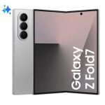 Samsung Galaxy Z Fold7 Smartphone AI, RAM 12GB, 256GB, Display 6,5''/8'', Camera 200MP, Batteria a lunga durata, Silver Shadow