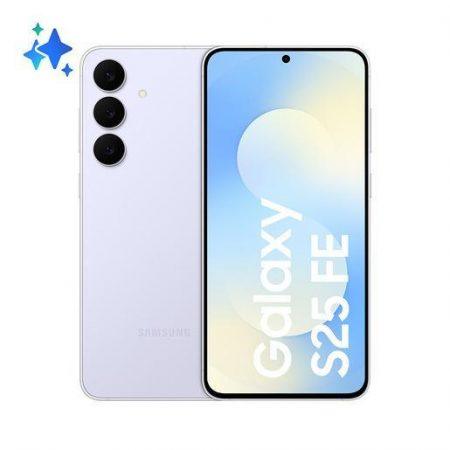 Samsung Galaxy S25 FE, Smartphone AI, Display Dynamic AMOLED 2X 6.7'', Fotocamera 50MP, 8GB RAM, 128GB, Batteria 4.900 mAh, Icyblue