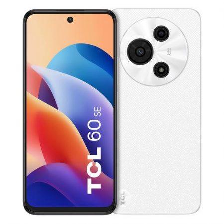 TCL 60 SE 16,9 cm (6.67'') Doppia SIM Android 15 4G USB tipo-C 8 GB 512 GB 5200 mAh Bianco