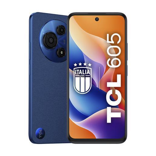 TCL 605 16,9 cm (6.67'') Doppia SIM Android 15 4G USB tipo-C 8 GB 256 GB 5200 mAh Blu