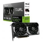 ASUS VGA GEFORCE RTX 5060 TI, DUAL-RTX5060TI-O16G, 16GB GDDR7, HDMI/3DP, 90YV0MH0-M0NA00