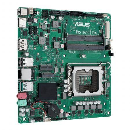 ASUS Pro H610T D4-CSM Intel H610 LGA 1700 mini ITX ASUS Pro H610T D4-CSM Intel H610 LGA 1700 mini ITX