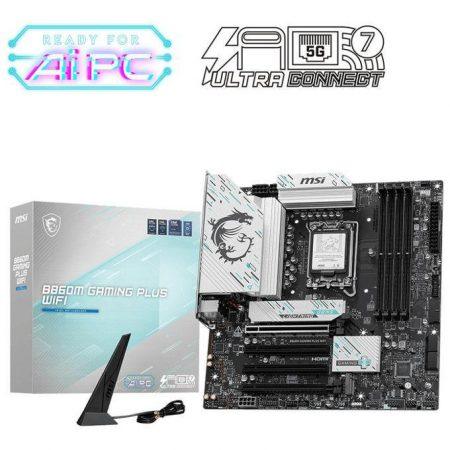 MSI B860M GAMING PLUS Scheda Madre Micro ATX LGA 1851 DDR5 Wi-Fi 7 Intel B860