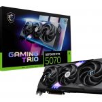 MSI VGA GEFORCE RTX 5070, RTX 5070 12G GAMING TRIO OC, 12GB GDDR7, HDMI/DP*3, TRI FROZR, ATX, OC