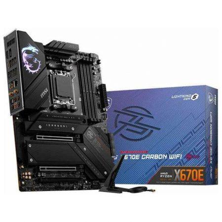 MSI MPG X670E CARBON WIFI Scheda Madre AMD X670 Presa di Corrente AM5 ATX MSI MPG X670E CARBON WIFI Scheda Madre AMD X670 Presa di Corrente AM5 ATX