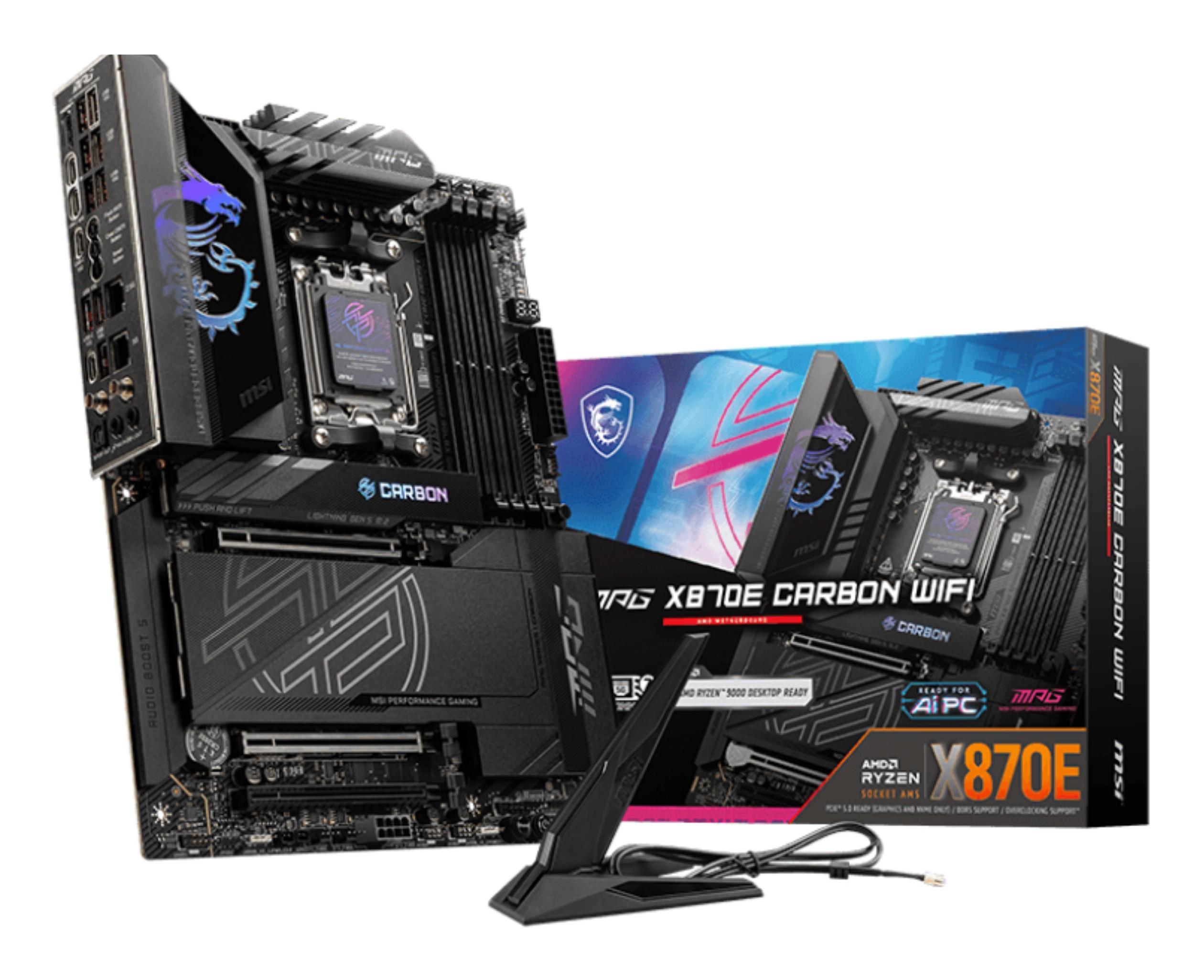 MSI MPG X870E Carbon Wifi (AM5) (D) MSI MPG X870E Carbon Wifi (AM5) (D)